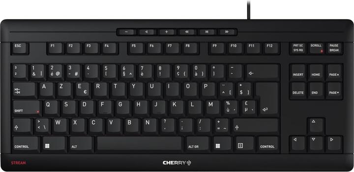 Productafbeelding CHERRY STREAM Toetsenbord draadloos, Belgische indeling, AZERTY-toetsenbord, draadloos toetsenbord (BE, Bedraad)