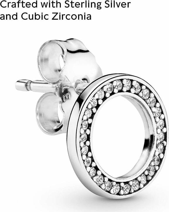 Actual product image Pandora Logo - 290584CZ (Silver)