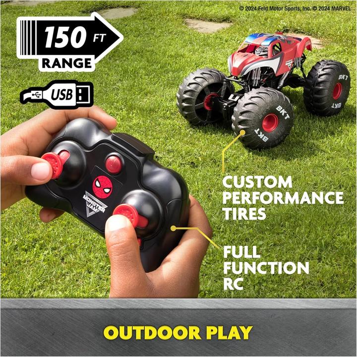 Produktbild Monster Jam Marvel Mega Spider-Man