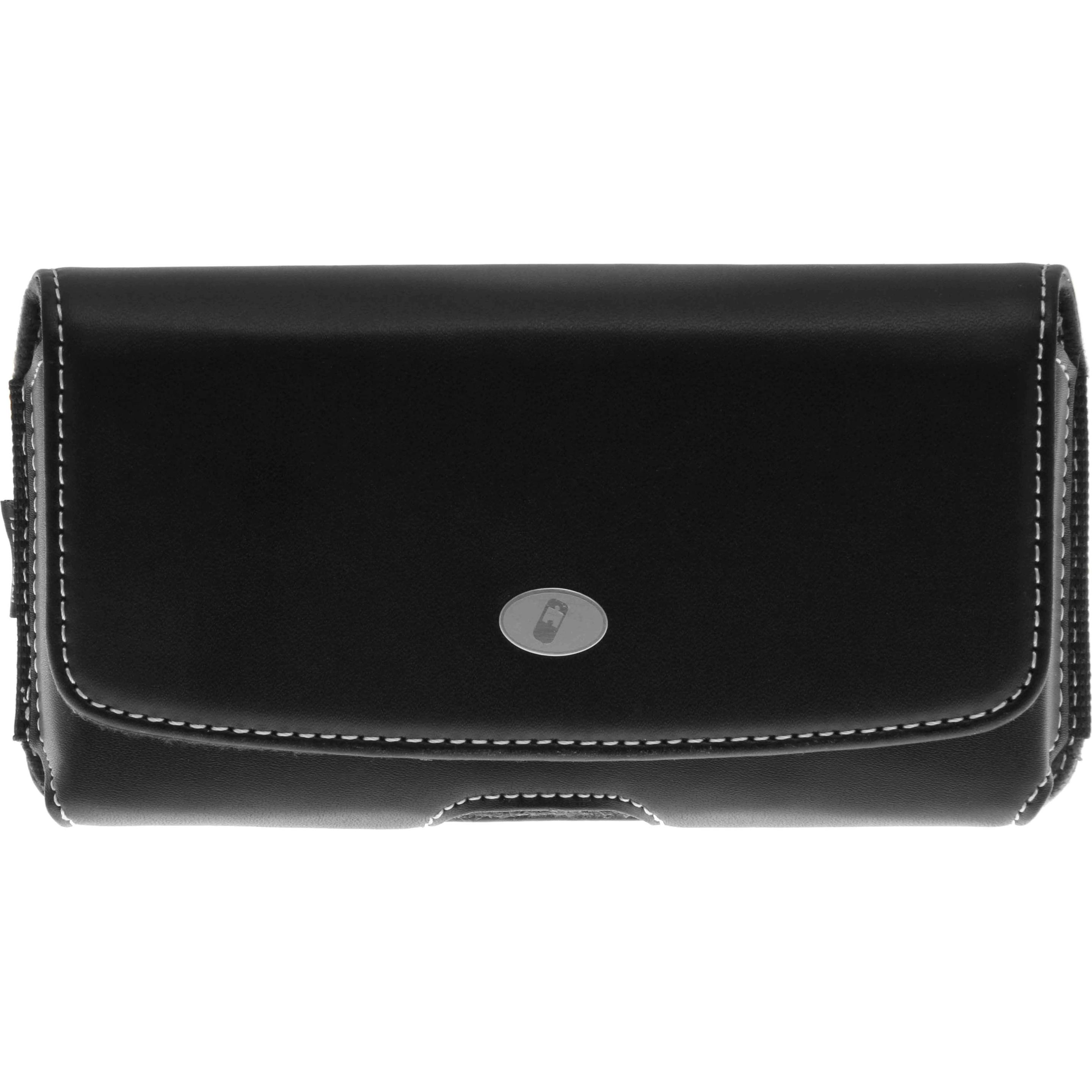 Insmat Custodia per cellulare BUSINESS 8XL Custodia con cinturino in vita Nero (Bluboo S8+, Samsung Galaxy S9+), Cover smartphone, Nero