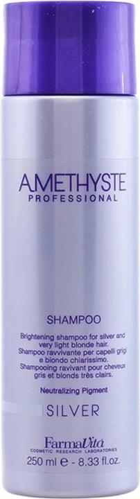 Produktbild Farmavita AMETHYSTE silver shampoo 250 ml (250 ml, Flüssiges Shampoo)