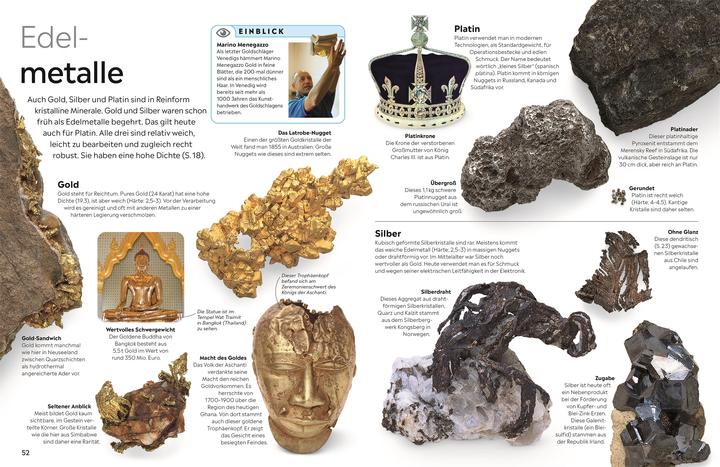 Actual product image memo Wissen. Edelsteine und Kristalle (German, R. F. Symes, R. R. Harding, 2024)