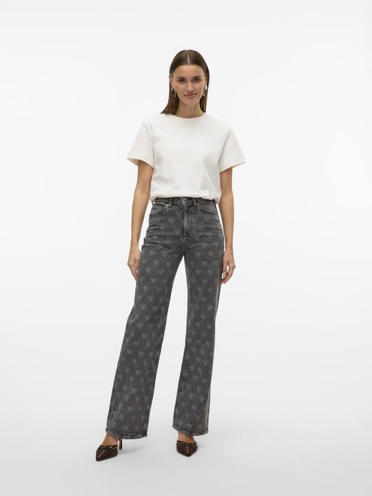 Image du produit Vero Moda VMTESSA Hohe Taille Weiter Beinschnitt Jeans Weit geschnitten (W26/L30)