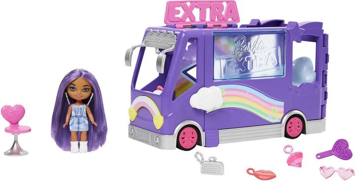 Image du produit Mattel Barbie Extra Minibus Concert + Poupée