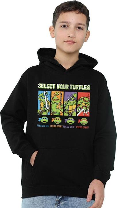 Immagine prodotto Teenage Mutant NT Gamer Turtles Felpa con Cappuccio Bambini (128)