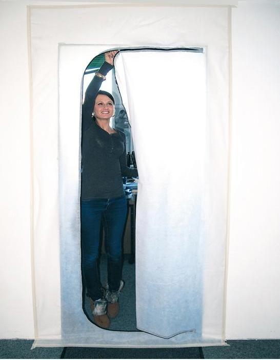 Image du produit Friess Techno Porte anti-poussière 1 chiffon / 1 rouleau de ruban adhésif chiffon 2,3 x 1,2 m/ruban 25 m x 25 mm