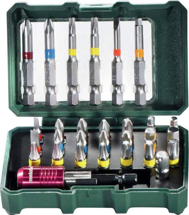 Image du produit Metabo Bit set 29 pieces 626721000 Kre (Cruciforme Phillips PH)