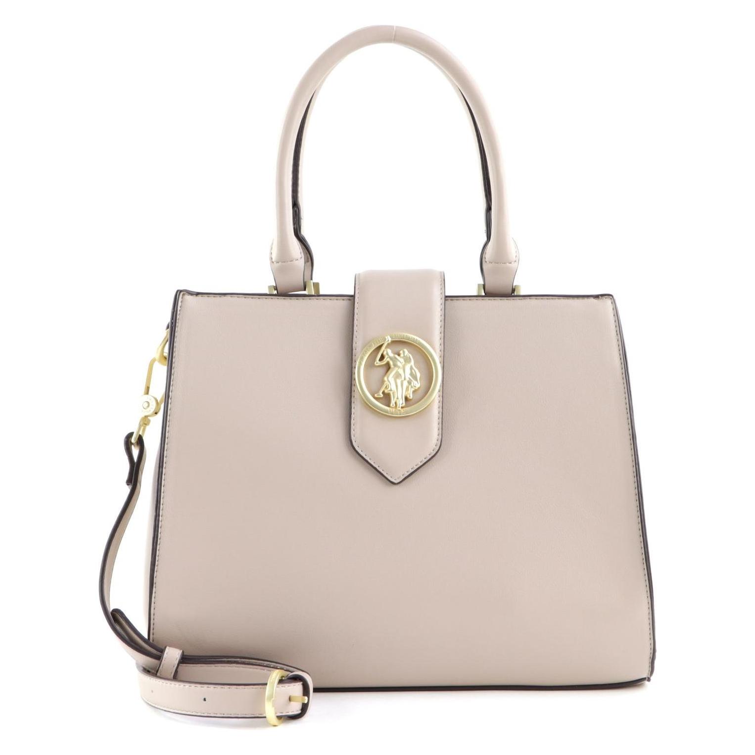 U.S. Polo, Damen, Handtasche, Vancouver Double Handle, Beige