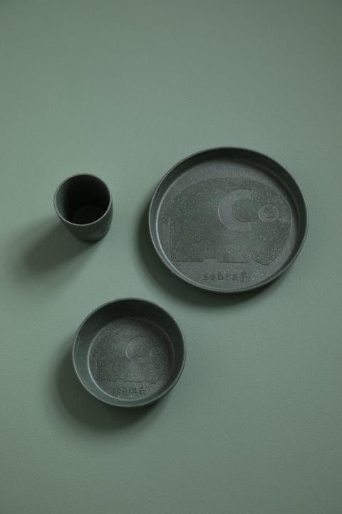 Actual product image Sebra Mums Bottle Green Tableware Set