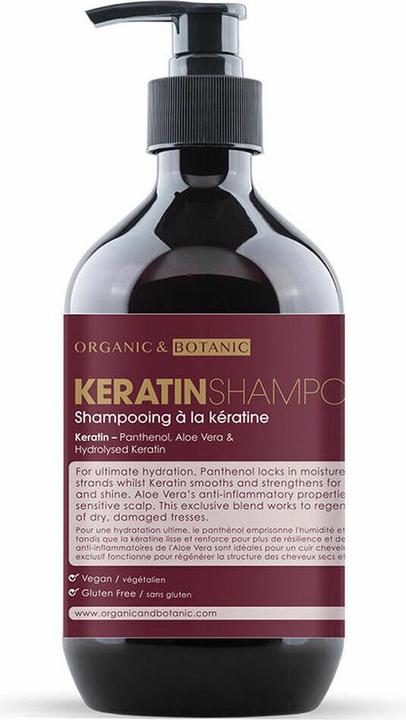 Image du produit Organic & Botanic Shampooing OB KERATIN 500 ml (500 ml)