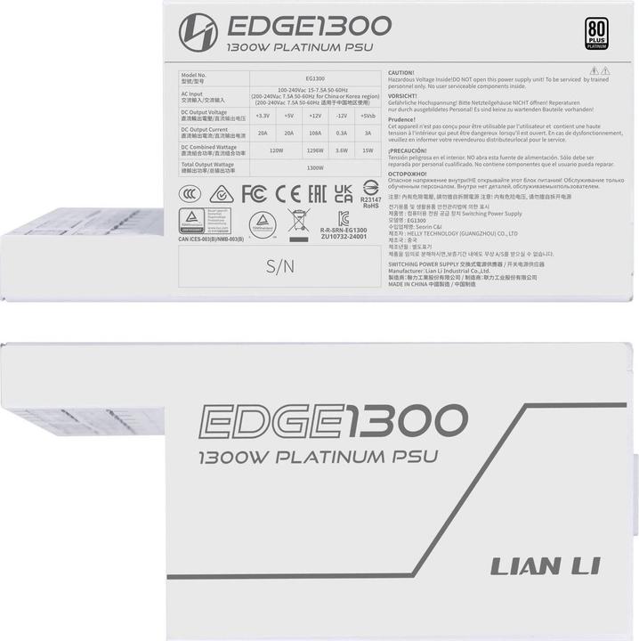 Produktbild Lian-Li Edge (1300 W)