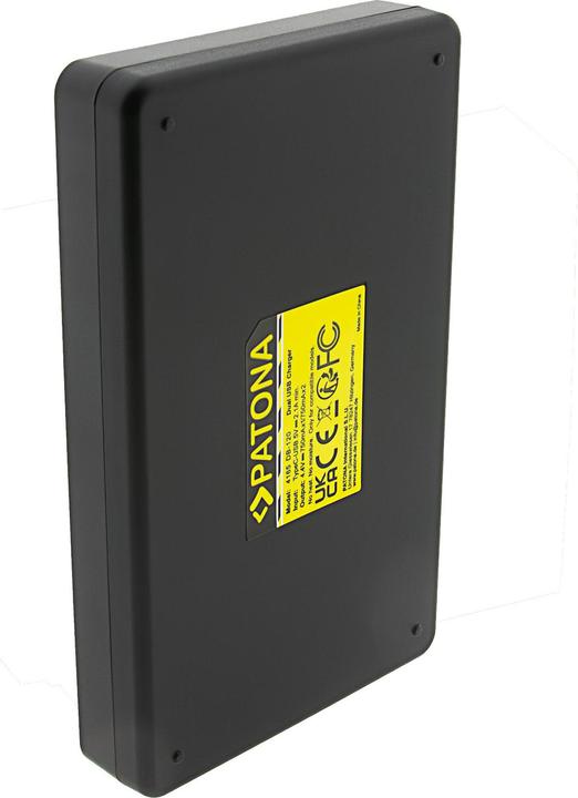 Produktbild Patona Ladegerät Dual USB Ricoh DB-120 (Kamera Akku Ladegerät)