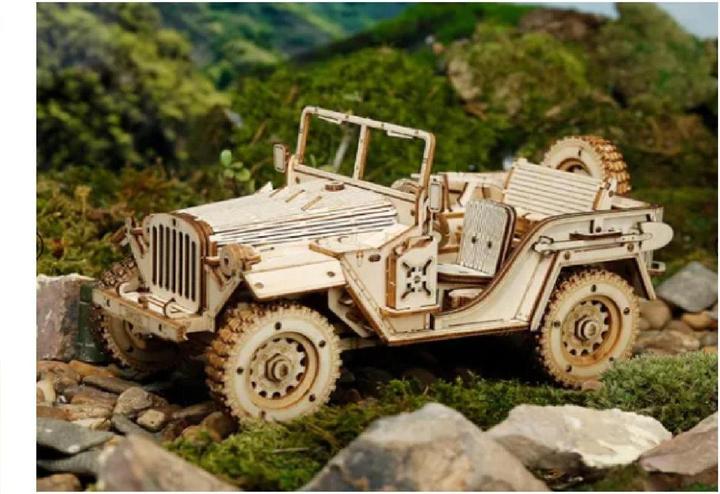 Actual product image Rokr MC701 - Army Field Car