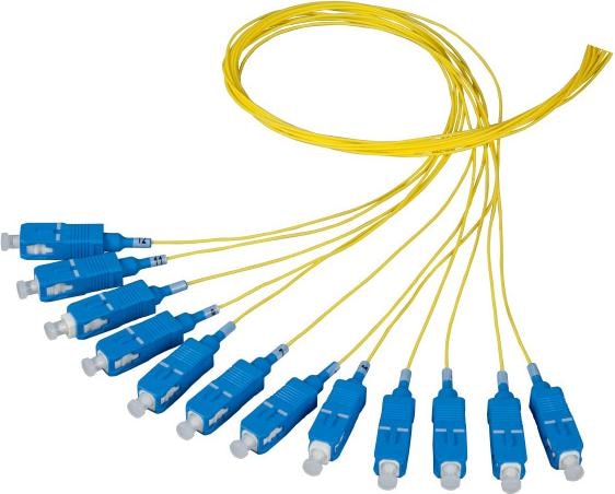Produktbild EFB Elektronik O1023.2 2m 12x SC Gelb Glasfaserkabel (CAT6, 2 m)