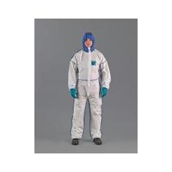 Ansell, Arbeitsjacke, Schutzanzug Microgard 1800, Grösse M, blau/weiss (M)