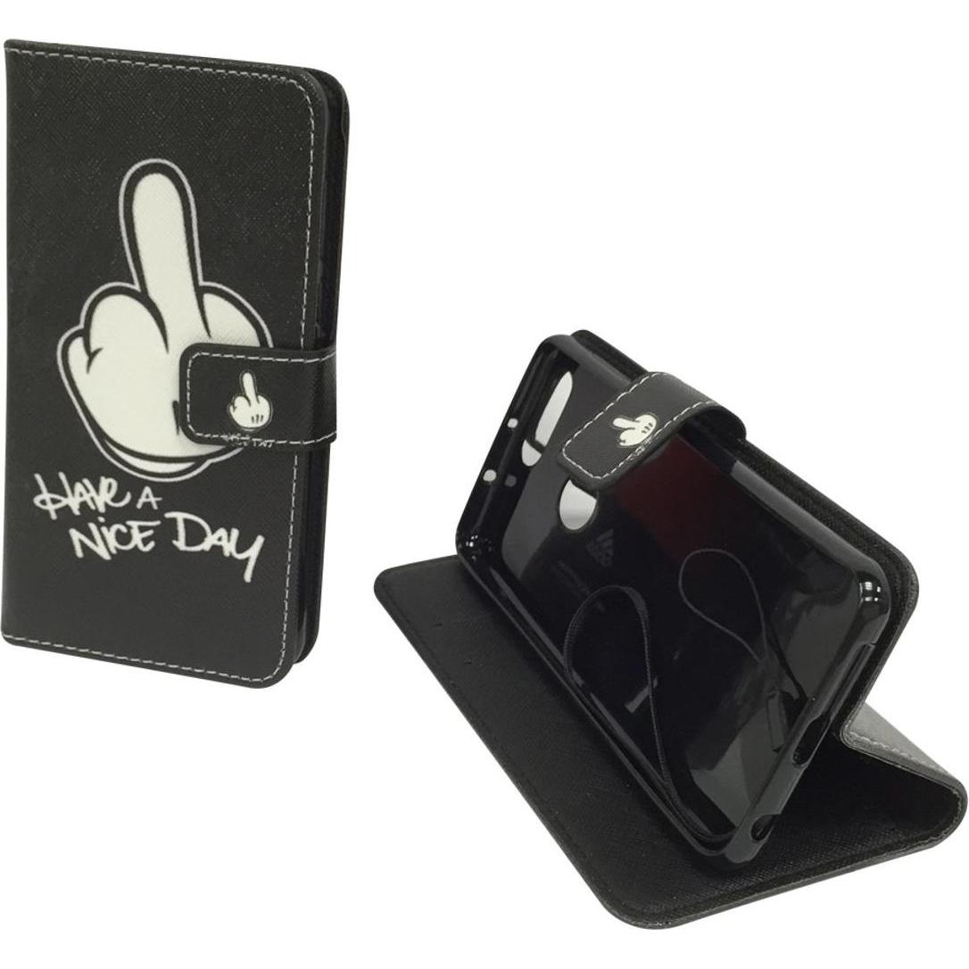 Thumbnail - König Design Schutz Handy Hülle für Huawei Honor 8 Case Cover Tasche Wallet Etui Handyhülle (Honor 8), Smartphone Hülle,...