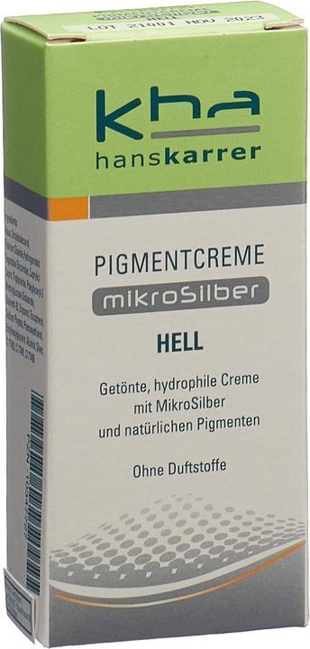 Actual product image Hans Karrer Pigmentcr MikroSilb he 20ml (20 ml, 24h cream)