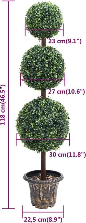 Immagine prodotto vidaXL Kunstpflanze (118 cm)