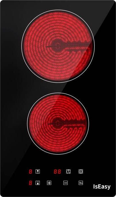 Productafbeelding IsEasy T2V-01M inductiekookplaat met twee zones (51 cm, Elektrische kookplaat, Inductiekookplaat)