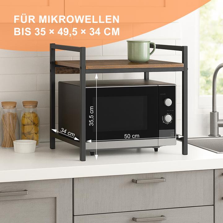 Produktbild Relaxdays Mikrowellenregal