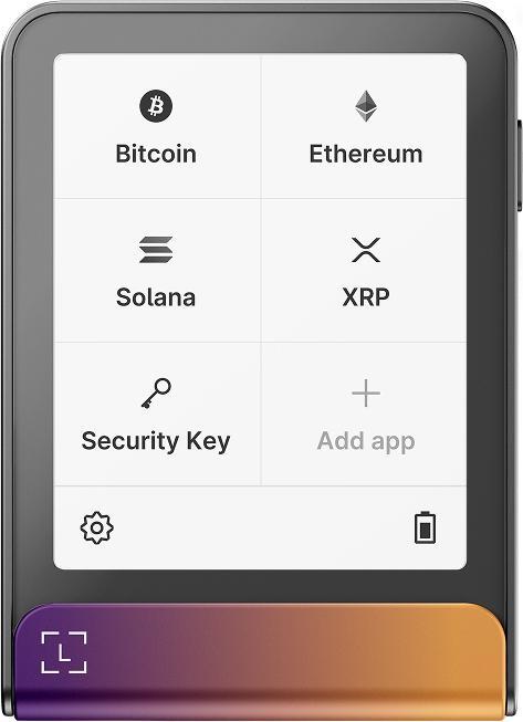 Image du produit Ledger Flex inkl. Recovery Key - Ferro Fuchsia (Bitcoin, Ethereum Classic, Cardano)