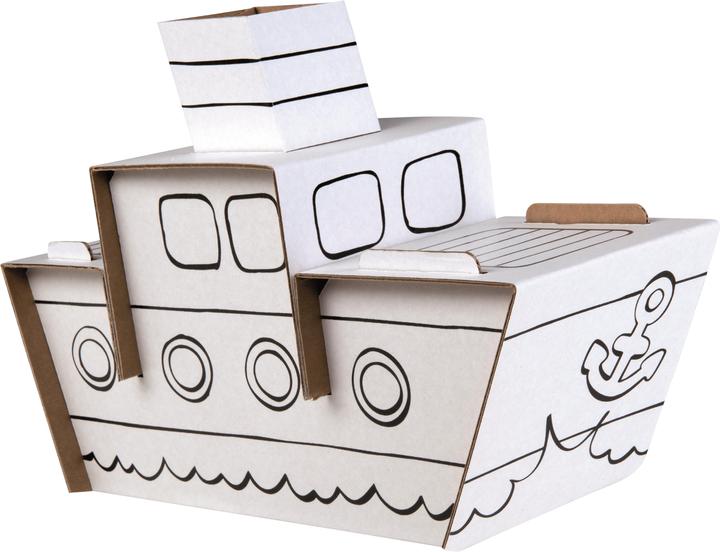 Produktbild Calafant Boot mit 6 Filzstiften