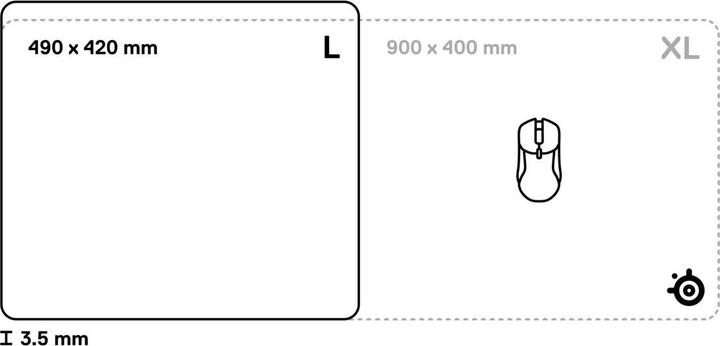 Image du produit SteelSeries QcK Perf L - Control (L)