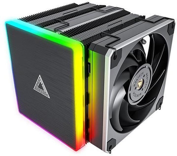 Montech Metal DT24 Premium CPU-Kühler, ARGB, 2x120mm (158 mm)