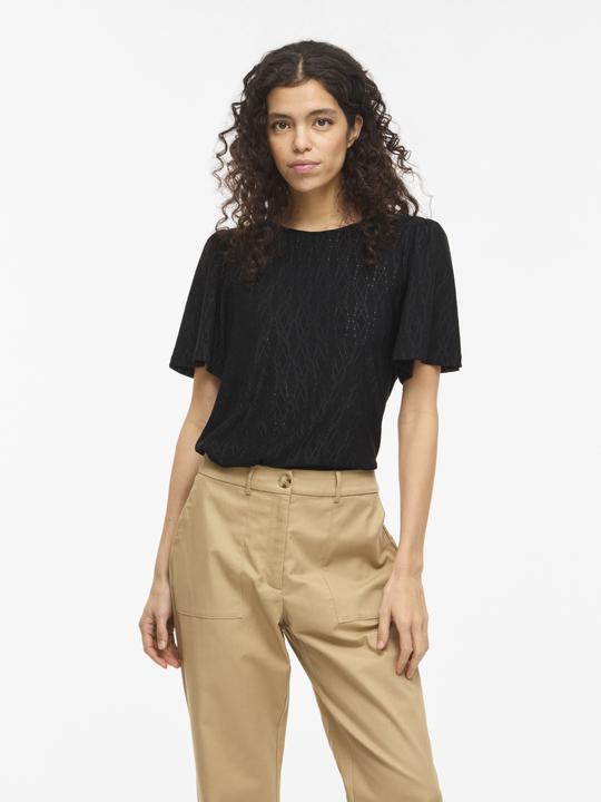 Immagine prodotto Vila VIBELLI Rundhals Oberteil mit kurzen Ärmeln (M)