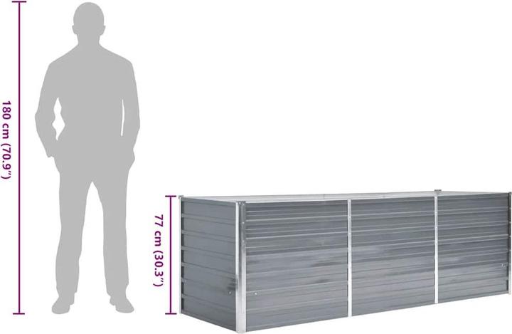Actual product image vidaXL Hochbeet