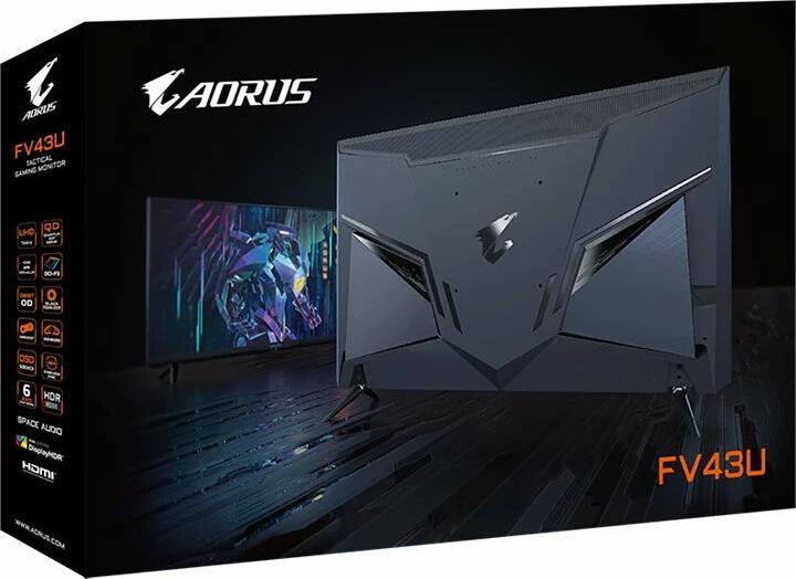 Actual product image Gigabyte Aorus FV43U (3840 x 2160 Pixels, 43")