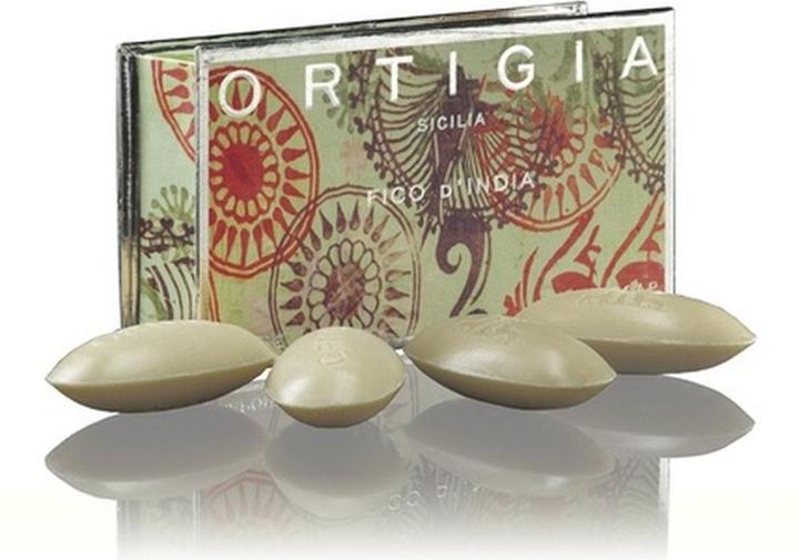 Ortigia Sicilia Kaktusfeigen-Seifen 40g - 4er-Pack (Seifenlotion)