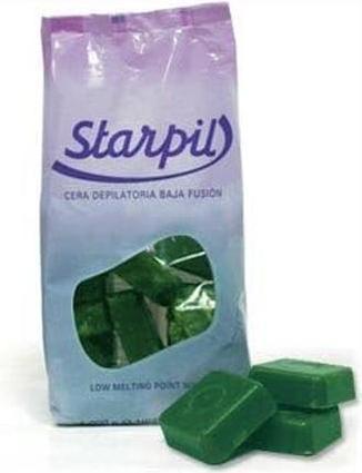 Actual product image Starpil Stripless Green Hard Wax Tablets 1kg