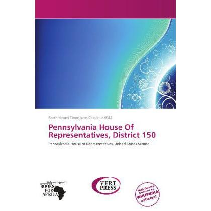 Pennsylvania House Of Representatives, District 150, Fachbücher
