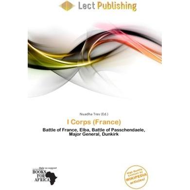 I Corps (France), Fachbücher