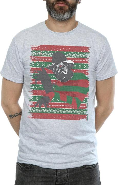 Produktbild Absolute Cult Christmas Fair Isle TShirt (L)