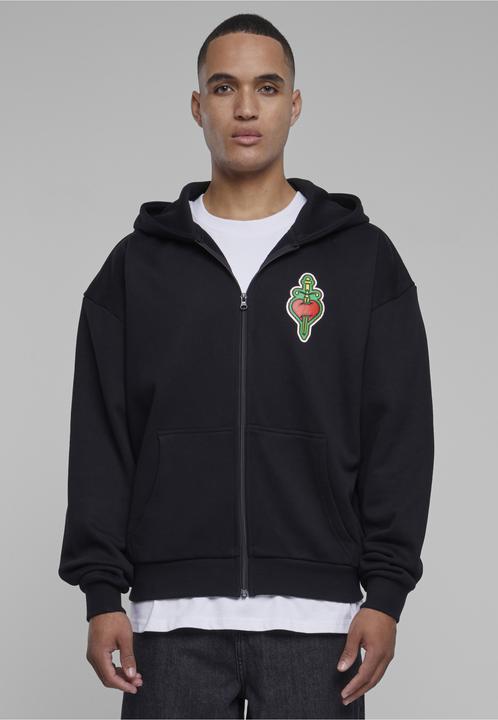 Produktbild Urban Classics Santa Monica Heavy Oversize Zip Hoody - 76945 (S)