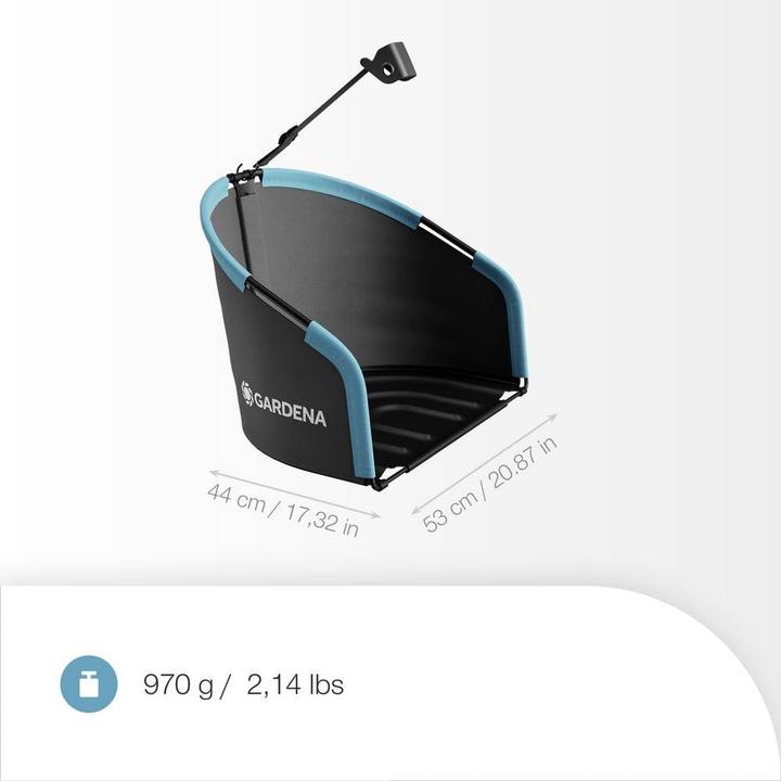 Actual product image Gardena Grasfangkorb für Spindelmäher (Lawn mower, Garden machinery spare parts)