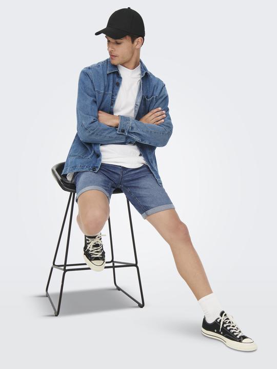 Actual product image Only & Sons ONSPly denim shorts (S)