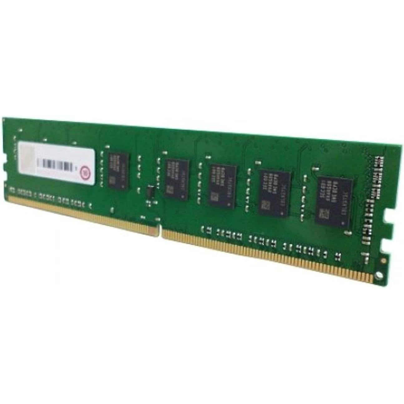 QNAP Atmintis dedykowana Systems 4GB DDR4 2400 MHZ UDIMM (1 x 4GB, 2400 MHz, DDR4-RAM, DIMM), RAM, Grün