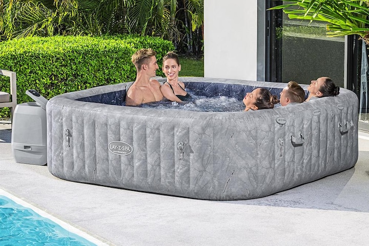 Image du produit Bestway Lay-Z-Spa Spa gonflable San Francisco Sm art HydroJet Pro Efficacité énergétique (7 pers.)