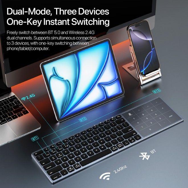 Image du produit Dux Ducis LK Pro Series Wireless Tastatur (US, Sans fil)