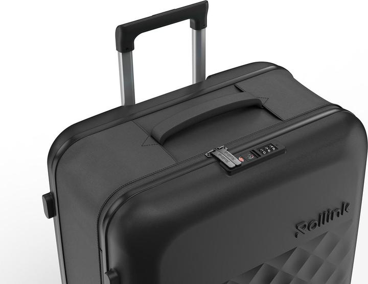 Image du produit Rollink Harde koffer / Trolley / Reiskoffer - Vega 360 - 65 cm - Zwart (80 l)