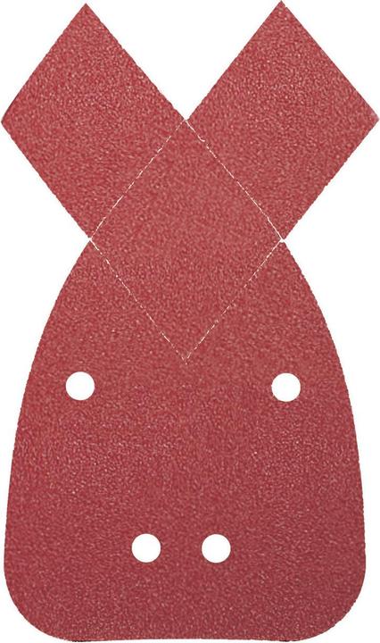 Immagine prodotto Bosch Professional Zubehör Foglio abrasivo Expert per legno. Confezione da 5. 4 fori. (80)