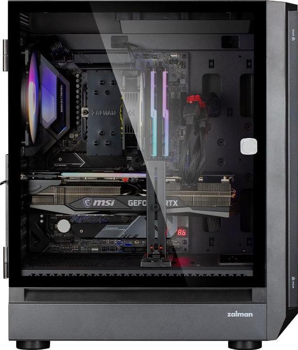 Immagine prodotto Zalman i6 Nero, ventola RGB x4 T/G (ATX, E-ATX, Mini-ITX)