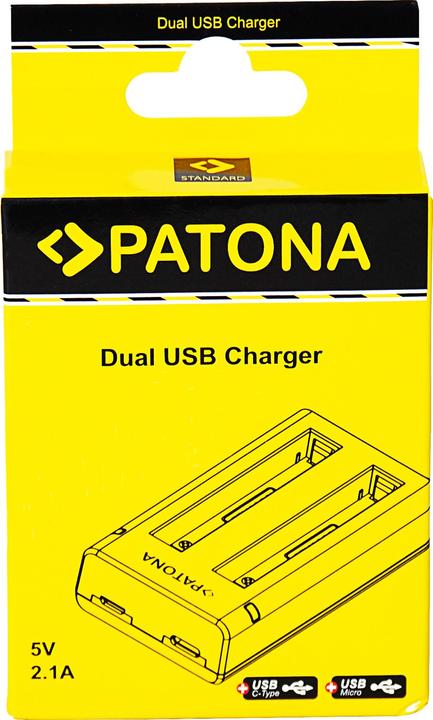 Produktbild Patona Dual Ladegerät Insta360 X4