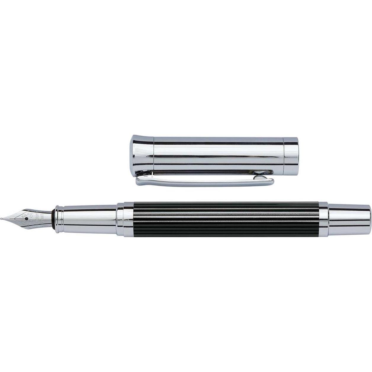 Wedo, Schreibstifte, Füllfederhalter M Tyron (Schwarz/Silber, 1 x)