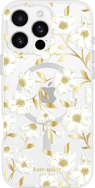 Actual product image Kate Spade Protective Gems MagSafe - iPhone 16 Pro Max Case (Sunshine Floral) (Apple iPhone 16 Pro Max)