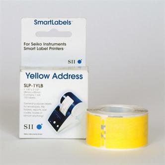 Produktbild Seiko SLP-1YLB, Adressetiketten, 1 Rolle à 130 Etiketten (2.80 cm)