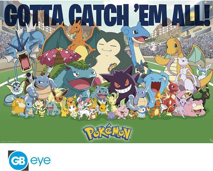 Produktbild ABYstyle POKEMON - Poster Maxi - All Time Favorites (91.5 x 61 cm)